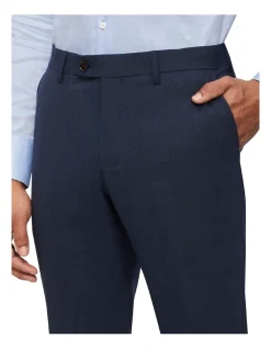 Van Heusen Tailored Prince Of Wales Check Pant In Blue -Cambridge Clothing shop 930220120 3 720x928