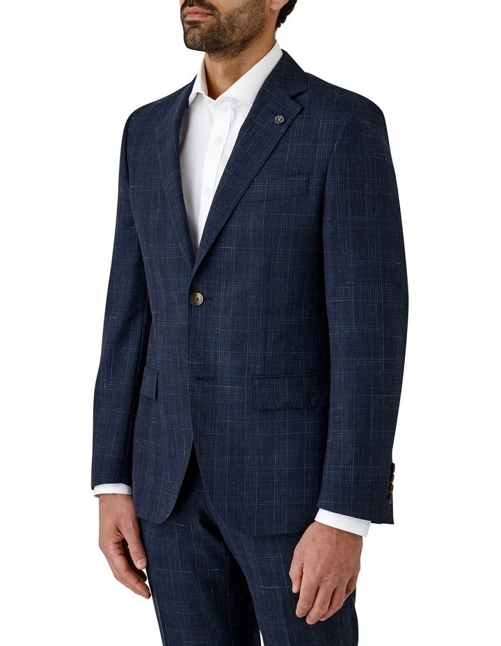 Cambridge Morse Modern Fit Jacket In Navy 5 Cambridge Morse Modern Fit Jacket In Navy - Image 3