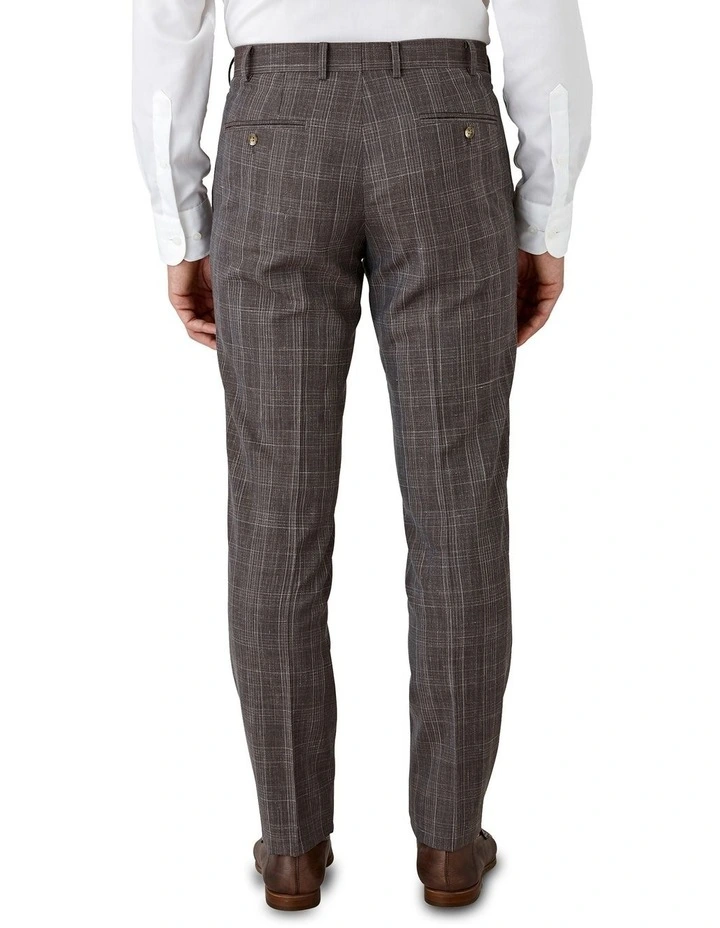 Cambridge Interceptor Modern Fit Trouser In Brown 4 Cambridge Interceptor Modern Fit Trouser In Brown - Image 2