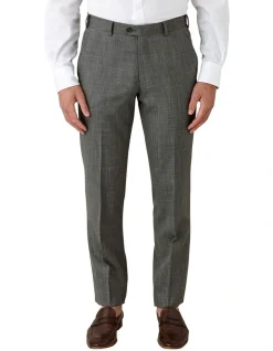 Cambridge Interceptor Modern Fit Trouser In Khaki
