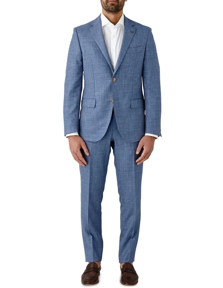 Cambridge Interceptor Modern Fit Trouser In Light Blue 7 Cambridge Interceptor Modern Fit Trouser In Light Blue - Image 5