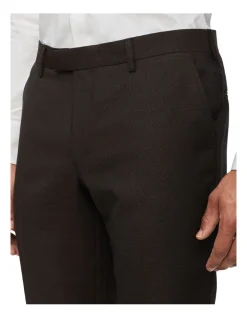 Van Heusen Black Label Tailored Textured Suit Pant In Chocolate 8 Van Heusen Black Label Tailored Textured Suit Pant In Chocolate -Cambridge Clothing shop 930295270 3 720x928