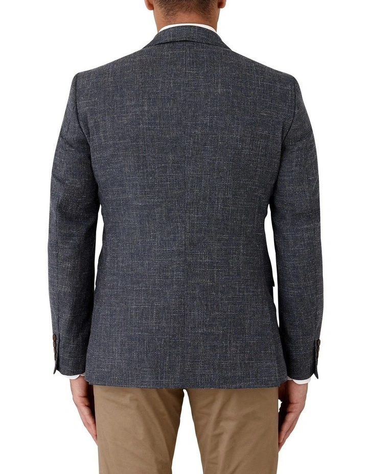 Cambridge Hawthorn Modern Fit Sports Jacket In Navy 4 Cambridge Hawthorn Modern Fit Sports Jacket In Navy - Image 2