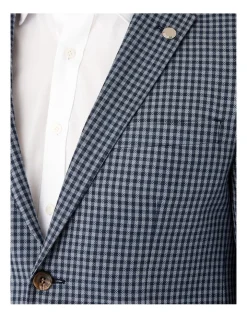 Gibson Accelerator Slim Fit Jacket In Blue -Cambridge Clothing shop 937507780 4 720x928