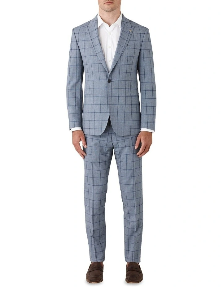 Gibson Caper Slim Fit Trousers In Chambray 7 Gibson Caper Slim Fit Trousers In Chambray - Image 5