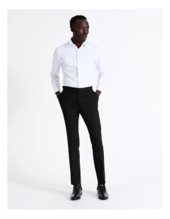Blaq Slim Plain Trouser In Black 9 Blaq Slim Plain Trouser In Black -Cambridge Clothing shop 941628520 3 720x928