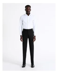 Blaq Tailored Plain Trouser In Black 9 Blaq Tailored Plain Trouser In Black -Cambridge Clothing shop 941628790 3 720x928