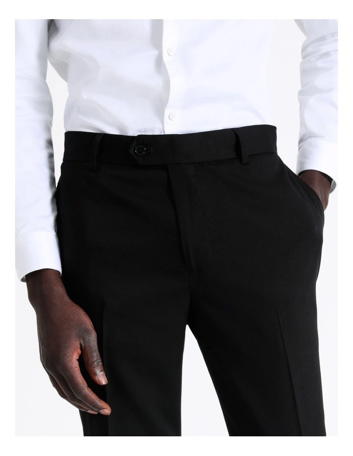 Blaq Tailored Plain Trouser In Black 6 Blaq Tailored Plain Trouser In Black - Image 4