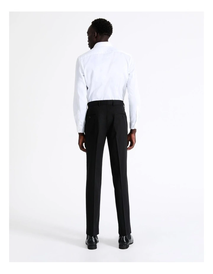 Blaq Tailored Plain Trouser In Black 7 Blaq Tailored Plain Trouser In Black - Image 5