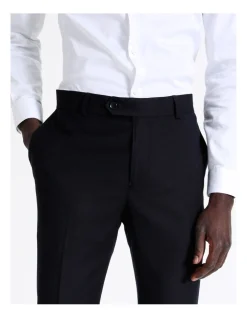 Blaq Tailored Texture Trouser In Navy -Cambridge Clothing shop 941628880 4 720x928