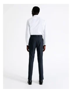 Blaq Tailored Texture Trouser In Blue 11 Blaq Tailored Texture Trouser In Blue -Cambridge Clothing shop 941628970 5 720x928