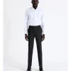 Blaq Slim Prince Of Wales Check Trouser In Charcoal -Cambridge Clothing shop 941629150 1 720x928