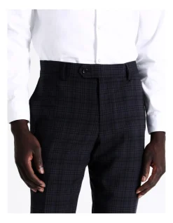 Blaq Tailored Check Suit Pant In Navy 9 Blaq Tailored Check Suit Pant In Navy -Cambridge Clothing shop 942284350 4 720x928