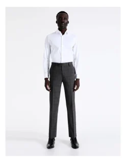 Blaq Tailored Prince Of Wales Check Suit Pant In Charcoal 8 Blaq Tailored Prince Of Wales Check Suit Pant In Charcoal -Cambridge Clothing shop 942284530 3 720x928