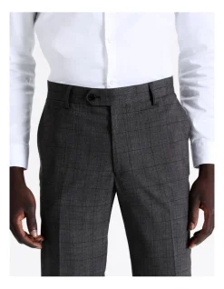 Blaq Tailored Prince Of Wales Check Suit Pant In Charcoal 9 Blaq Tailored Prince Of Wales Check Suit Pant In Charcoal -Cambridge Clothing shop 942284530 4 720x928