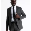 Blaq Tailored Birdseye Suit Jacket In Charcoal 2 Blaq Tailored Birdseye Suit Jacket In Charcoal -Cambridge Clothing shop 942327280 1 720x928