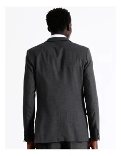 Blaq Tailored Birdseye Suit Jacket In Charcoal 13 Blaq Tailored Birdseye Suit Jacket In Charcoal -Cambridge Clothing shop 942327280 6 1 720x928