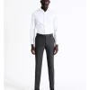 Blaq Slim Birdseye Suit Pant In Charcoal 1 Blaq Slim Birdseye Suit Pant In Charcoal -Cambridge Clothing shop 942328090 1 1 720x928