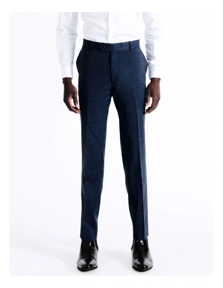 Blaq Slim Sharkskin Suit Pant In Blue 4 Blaq Slim Sharkskin Suit Pant In Blue - Image 2