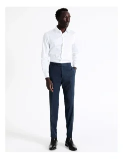 Blaq Slim Sharkskin Suit Pant In Blue 10 Blaq Slim Sharkskin Suit Pant In Blue -Cambridge Clothing shop 942328450 4 1 720x928