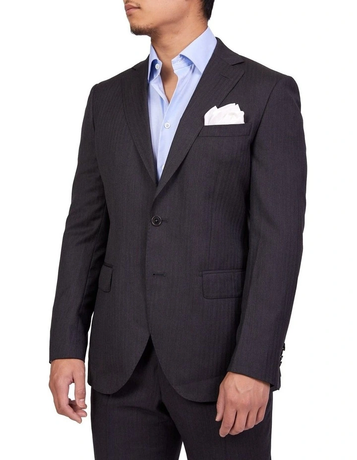 Henry Sartorial Suit Charcoal REG 5 Henry Sartorial Suit Charcoal REG - Image 3
