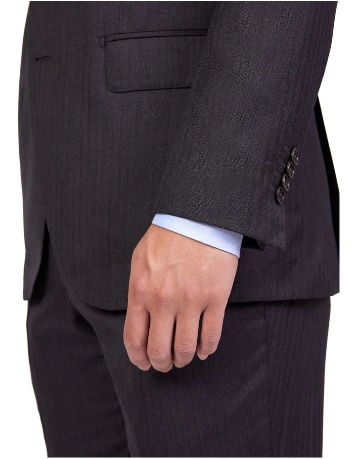 Henry Sartorial Suit Charcoal REG 7 Henry Sartorial Suit Charcoal REG - Image 5