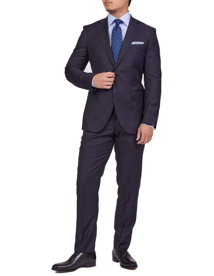 Henry Sartorial Boston Suit Navy REG 3 Henry Sartorial Boston Suit Navy REG
