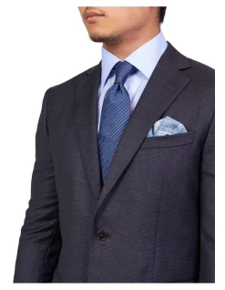 Henry Sartorial Rochdale Suit Charcoal/Cobalt REG 12 Henry Sartorial Rochdale Suit Charcoal/Cobalt REG -Cambridge Clothing shop 943966270 4 720x928