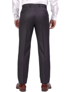 Henry Sartorial Dun Full Canvas R-Stripe Suit CHARCOAL REG -Cambridge Clothing shop 943966450 5 720x928
