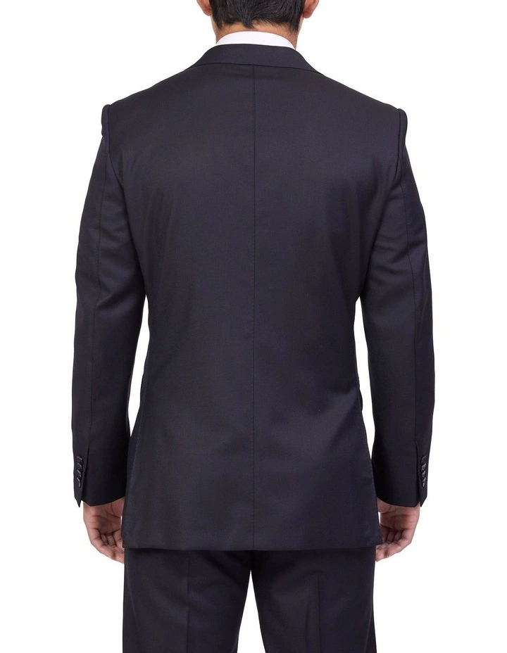Henry Sartorial Full Canvas Plain Suit NAVY REG 8 Henry Sartorial Full Canvas Plain Suit NAVY REG - Image 6