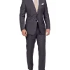 Henry Sartorial Dun Full Canvas Stripe Suit CHARCOAL REG -Cambridge Clothing shop 943966810 1 720x928