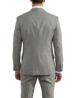 Oxford New Hopkins Wool Stretch Suit Jacket In Grey -Cambridge Clothing shop 948173140 3 720x928