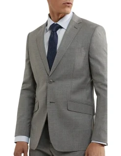 Oxford New Hopkins Wool Stretch Suit Jacket In Grey -Cambridge Clothing shop 948173140 4 720x928