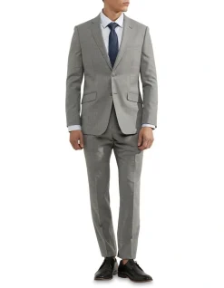 Oxford New Hopkins Wool Stretch Suit Jacket In Grey -Cambridge Clothing shop 948173140 5 720x928