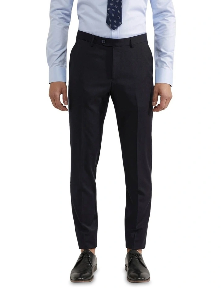 Oxford Byron Wool Suit Trousers In Navy 3 Oxford Byron Wool Suit Trousers In Navy