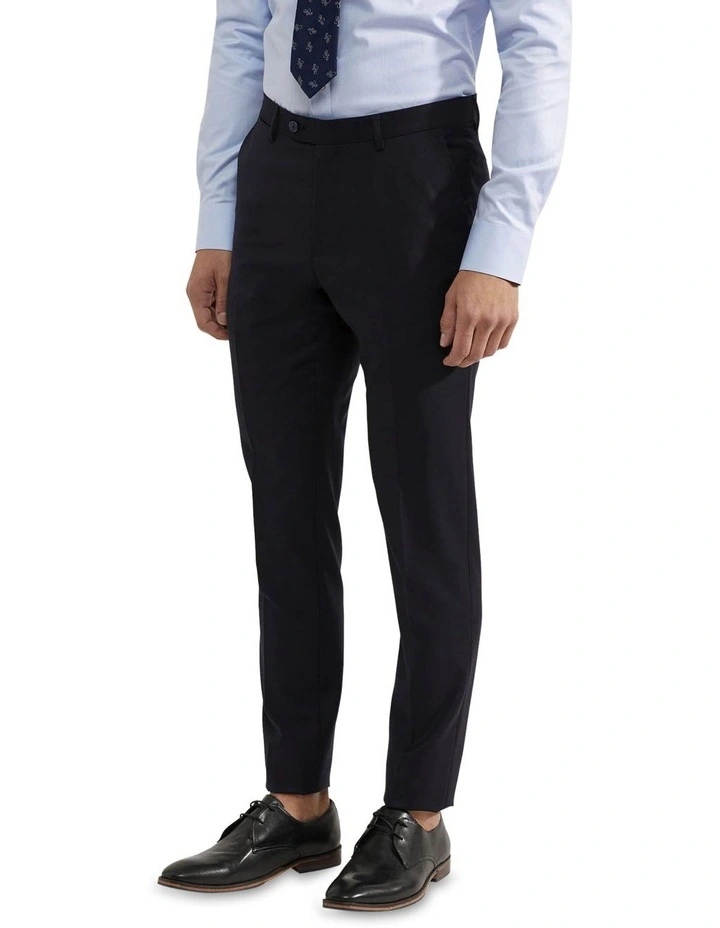 Oxford Byron Wool Suit Trousers In Navy 4 Oxford Byron Wool Suit Trousers In Navy - Image 2
