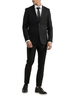 Oxford Byron Wool Suit Jacket In Black -Cambridge Clothing shop 948737170 5 720x928