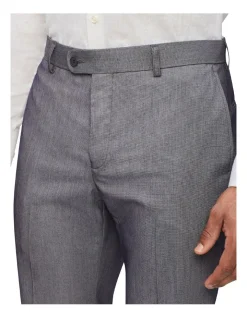 Van Heusen Slim Textured Plain Trouser In Grey -Cambridge Clothing shop 950430880 3 720x928