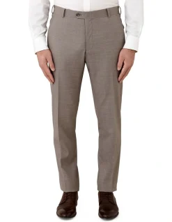Dom Bagnato Fabio Tailored Fit Trouser In Taupe