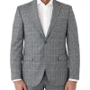 Dom Bagnato Stefano Tailored Fit Jacket In Black & White -Cambridge Clothing shop 965931850 1 720x928