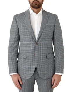 Dom Bagnato Stefano Tailored Fit Jacket In Black & White