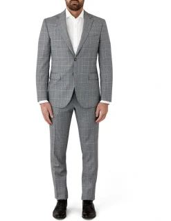 Dom Bagnato Fabio Tailored Fit Trouser In Black/White -Cambridge Clothing shop 965931940 5 720x928