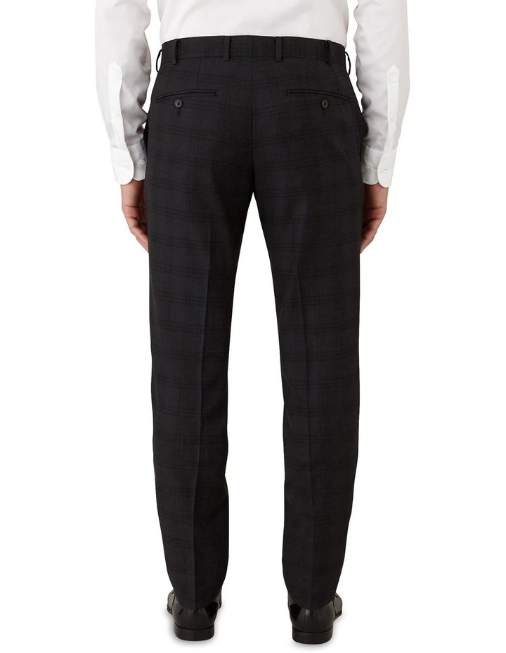 Dom Bagnato Fabio Tailored Fit Trouser In Black 4 Dom Bagnato Fabio Tailored Fit Trouser In Black - Image 2