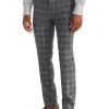 Van Heusen Black Label Slim Marl Check Suit Pant In Grey -Cambridge Clothing shop 966276550 1 720x928
