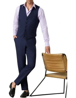 MJ Bale Spontini Trouser In Navy -Cambridge Clothing shop 966528190 3 720x928