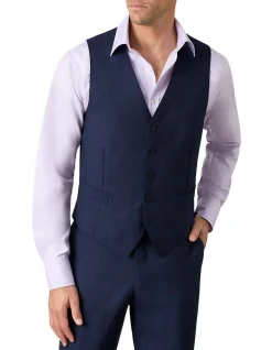 MJ Bale Spontini Waistcoat In Navy -Cambridge Clothing shop 966528280 3 720x928