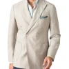 MJ Bale Wooldridge Double Breasted Jacket In Beige -Cambridge Clothing shop 966529090 1 720x928
