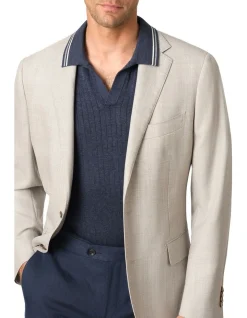 MJ Bale Wooldridge Single Breasted Jacket In Beige -Cambridge Clothing shop 966529180 3 720x928