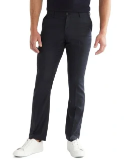 Van Heusen Tailored Suit Puppytooth Pant In Navy