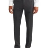 Van Heusen Slim Windowpane Suit Pant In Grey -Cambridge Clothing shop 966721960 1 720x928